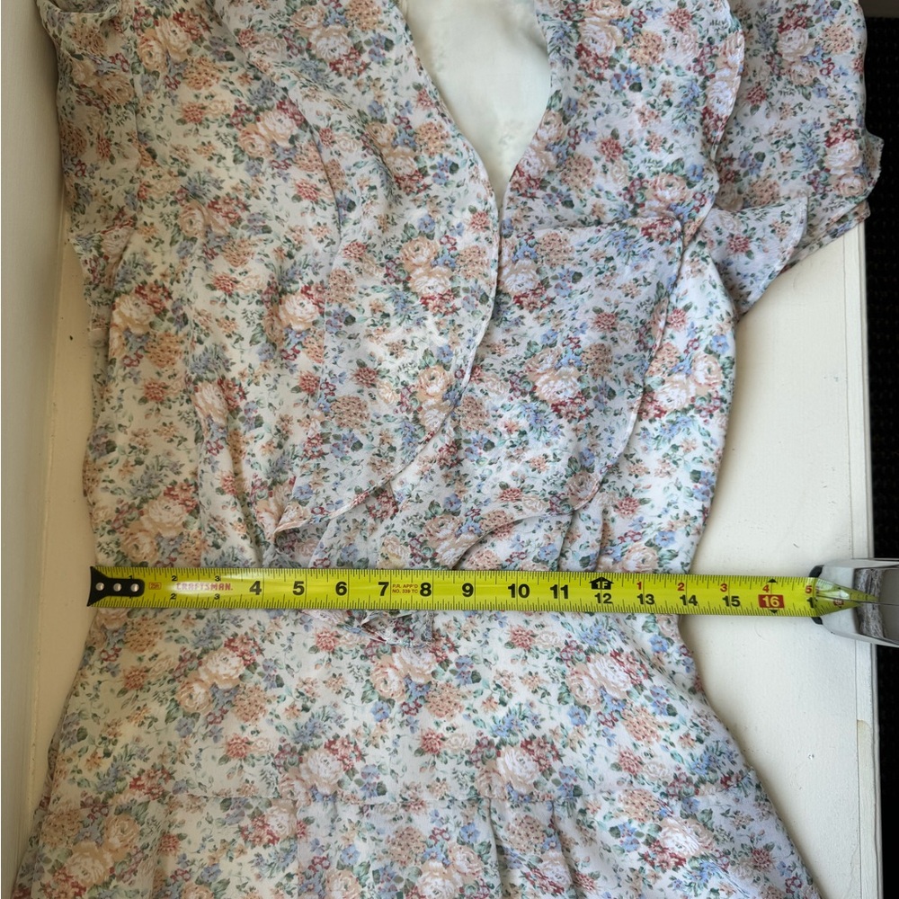 Scott McClintock floral Flutter Sleeve Maxi Dress - Picture 6 of 7